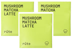 Mushroom Matcha Latte in sachets