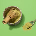 Mushroom Matcha Latte in sachets