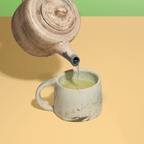 Mushroom Matcha Latte in sachets